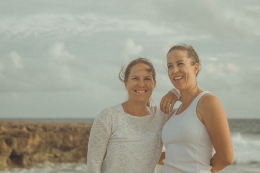 Kimberly and Stephanie