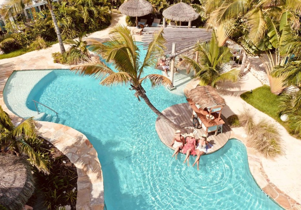 Aerial big pool