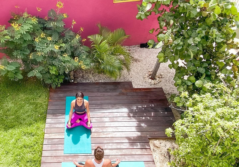 Yoga deck