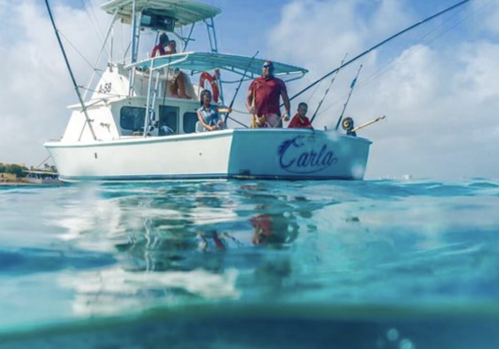 deep sea fishing Aruba 