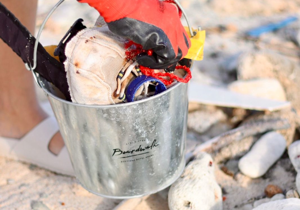 Beach cleanup