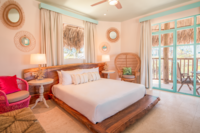 Palapa Lodge bed 