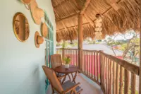 Palapa Lodge balcony 