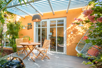 Coco casita Deluxe Outdoor space