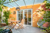 Coco casita Deluxe Outdoor space