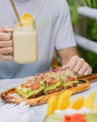 Breakfast at The Coco Café